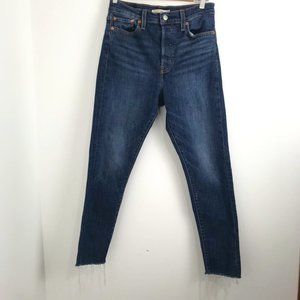 Levis Wedgie Skinny Button Fly Jeans